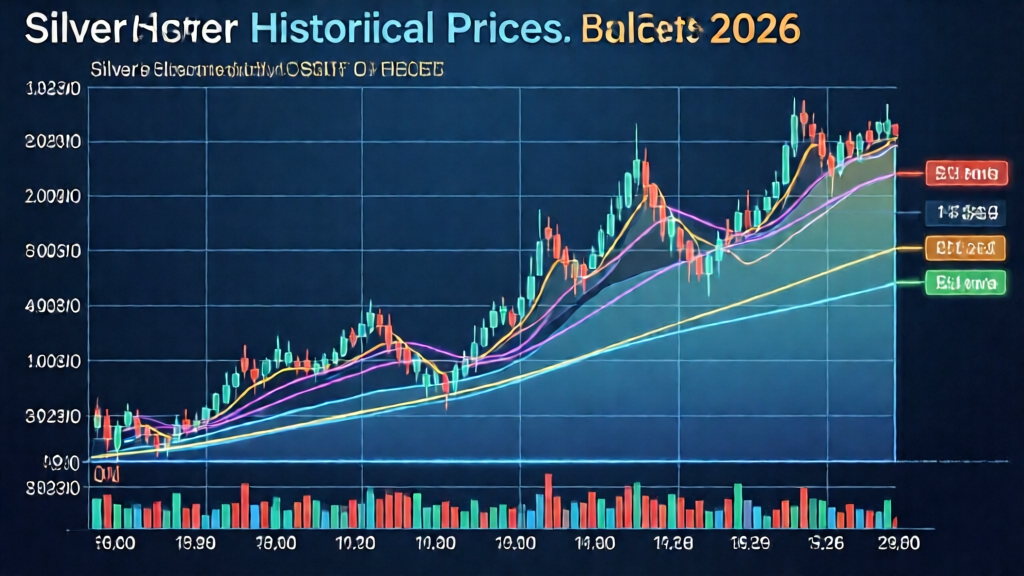 silver historical prices graph
